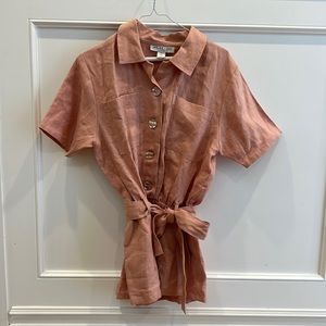 Maurie + Eve Linen Romper